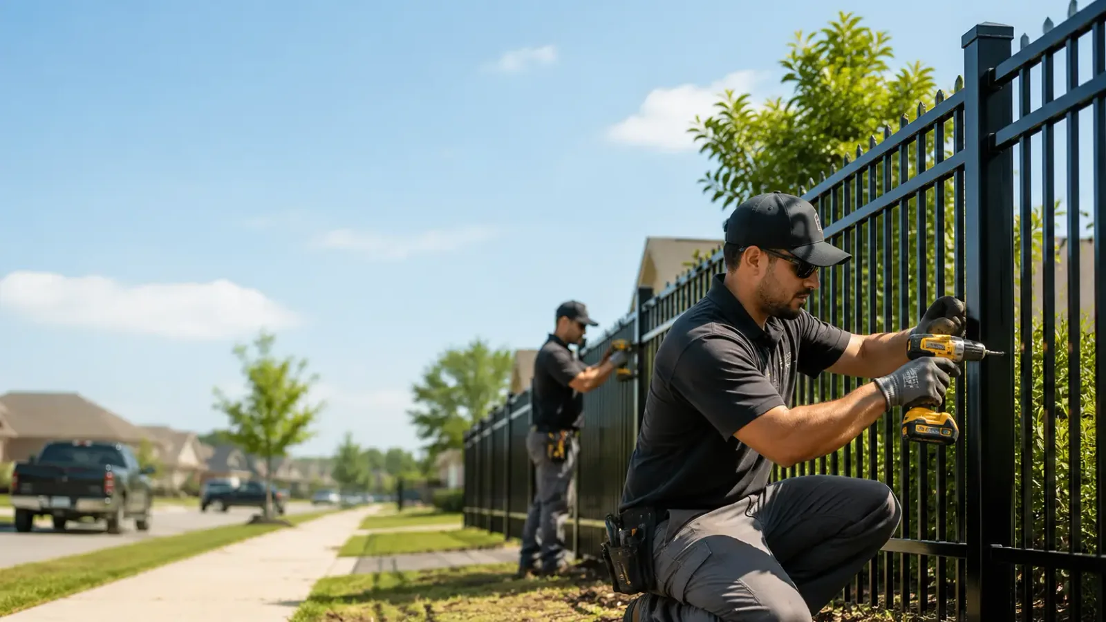 Metal Fence Installation in Falls Church, VA